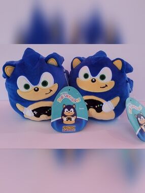 Sonic the Hedgehog Sega Original Squishmallows Plush - Blue